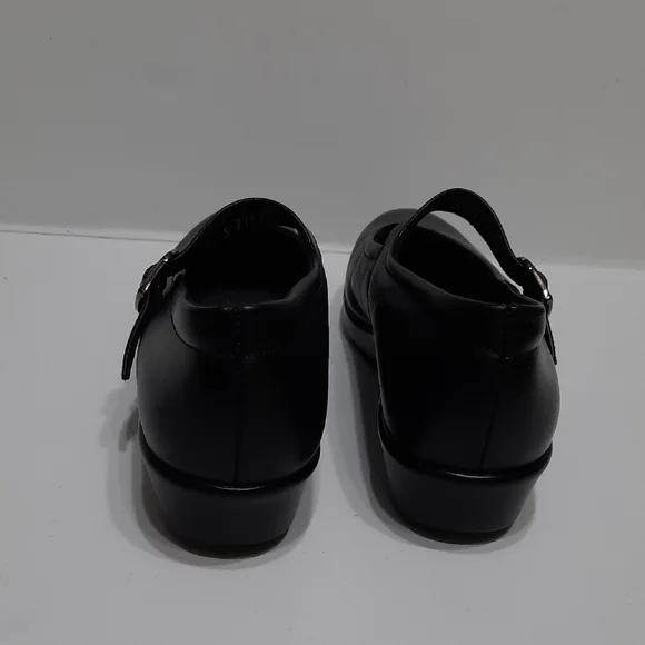 SAS Black Mary Jane Flats - Picture 3 of 11